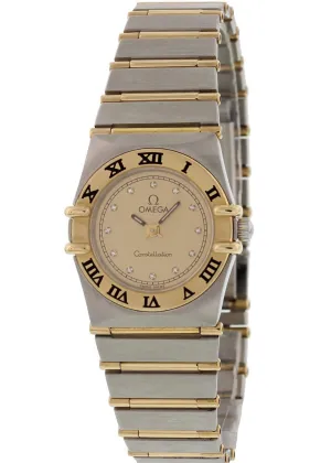 Omega Constellation Diamond Dial Ladies Watch