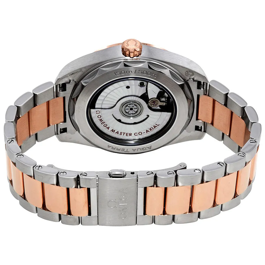 Omega Seamaster Aqua Terra Glossy Grey Diamond Dial 38 mm Watch 220.20.38.20.56.001