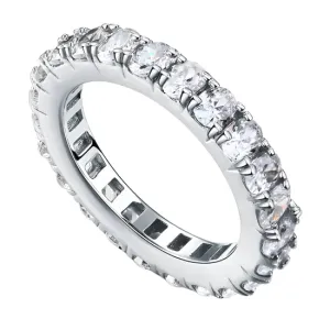 Oval Cut Eternity Diamond Band