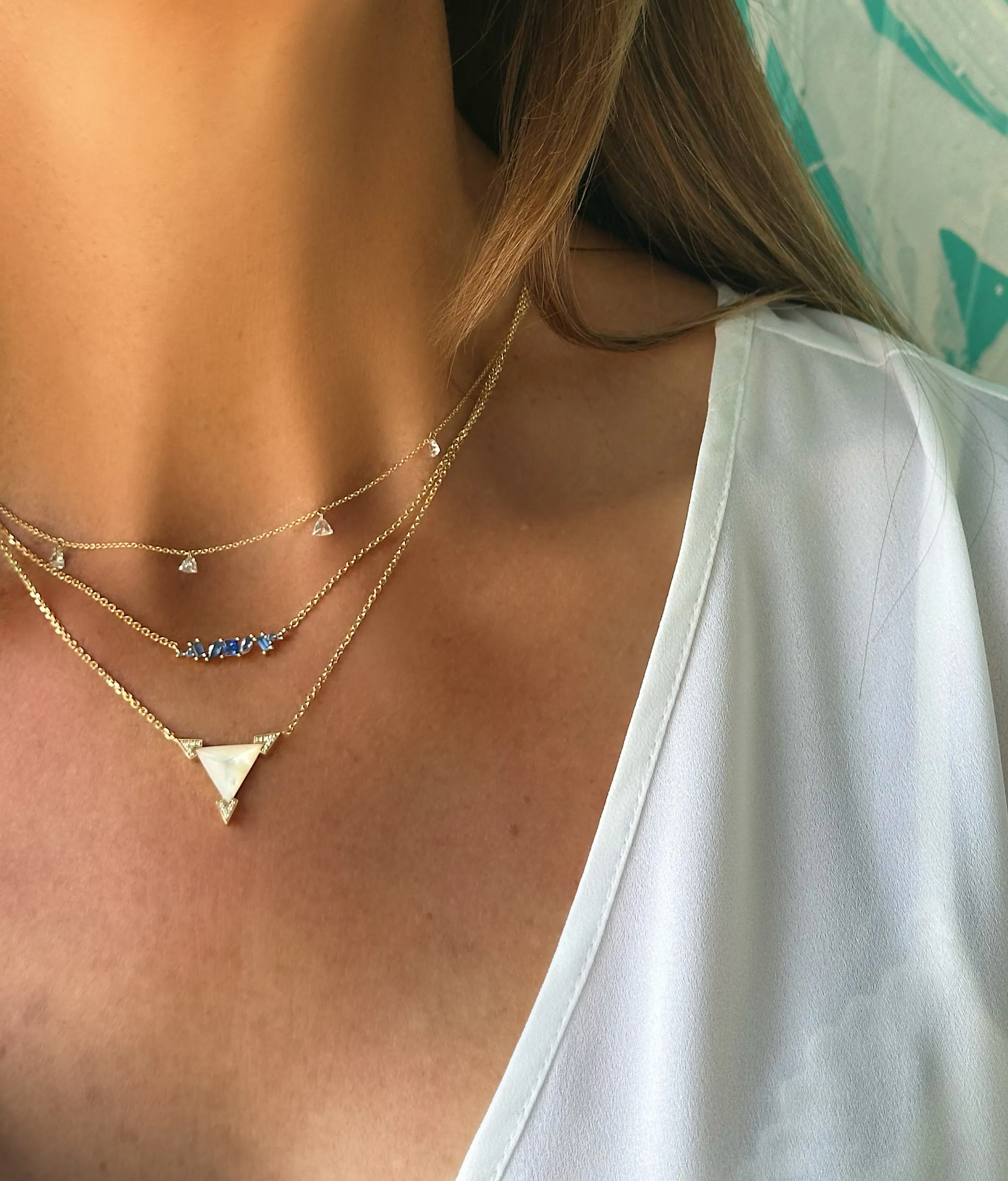 Peak Mother of Pearl Necklace