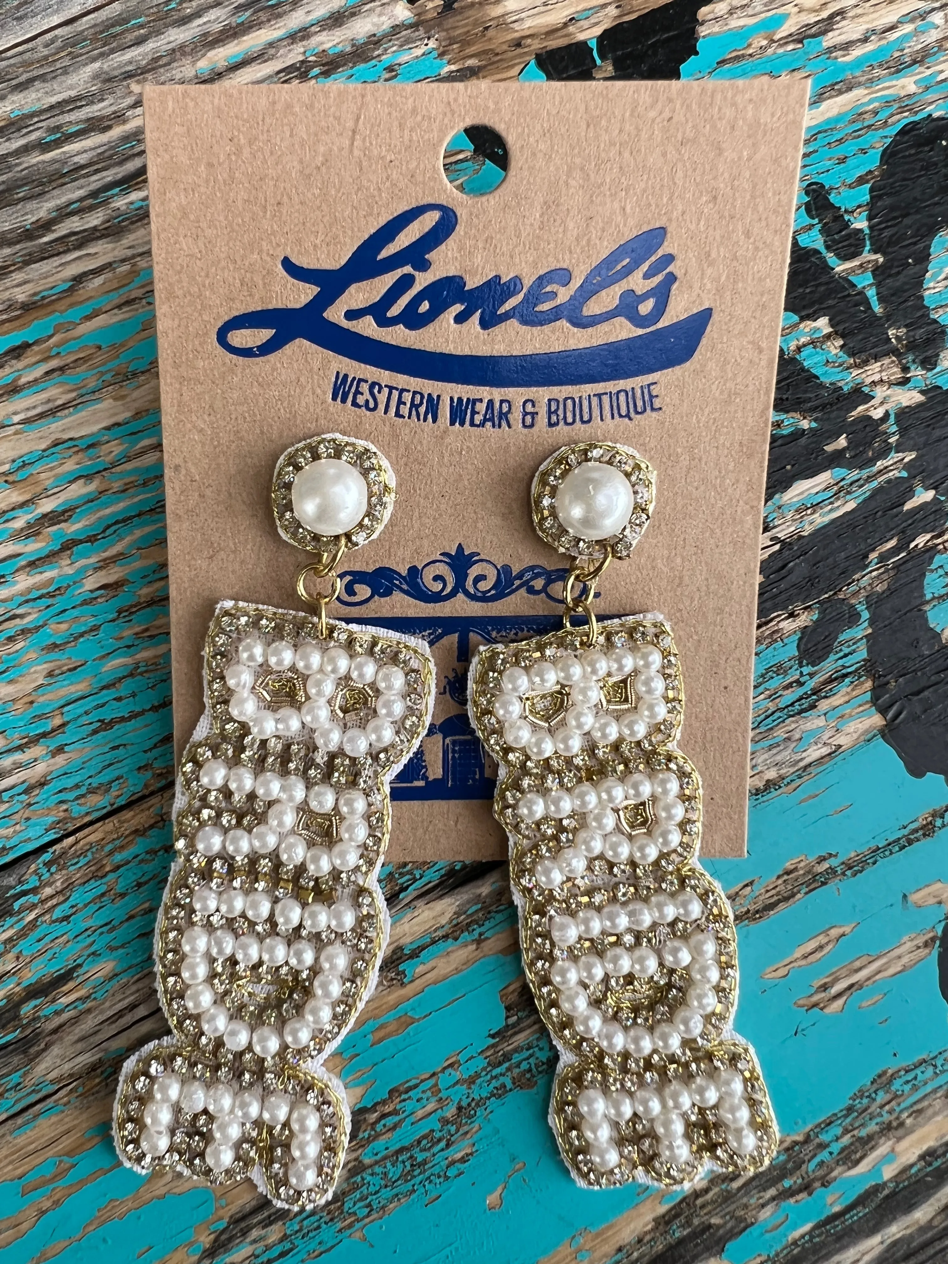 Pearl & Crystal BRIDE Earrings