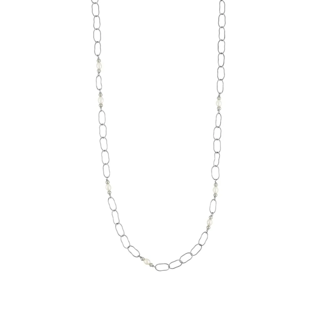 Pearl Bonfire Strand Necklace