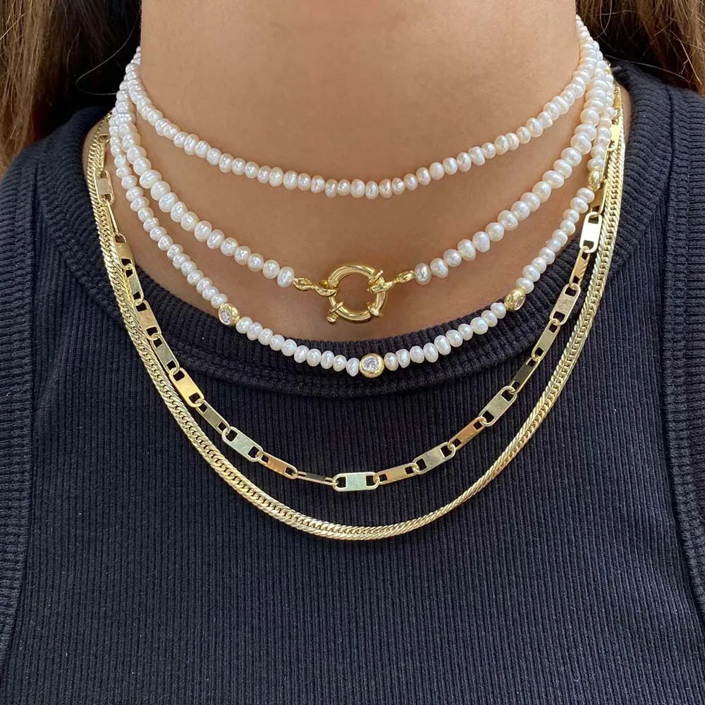 Pearl Toggle Choker