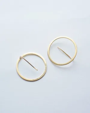 Personalized Statement Hoop Earrings