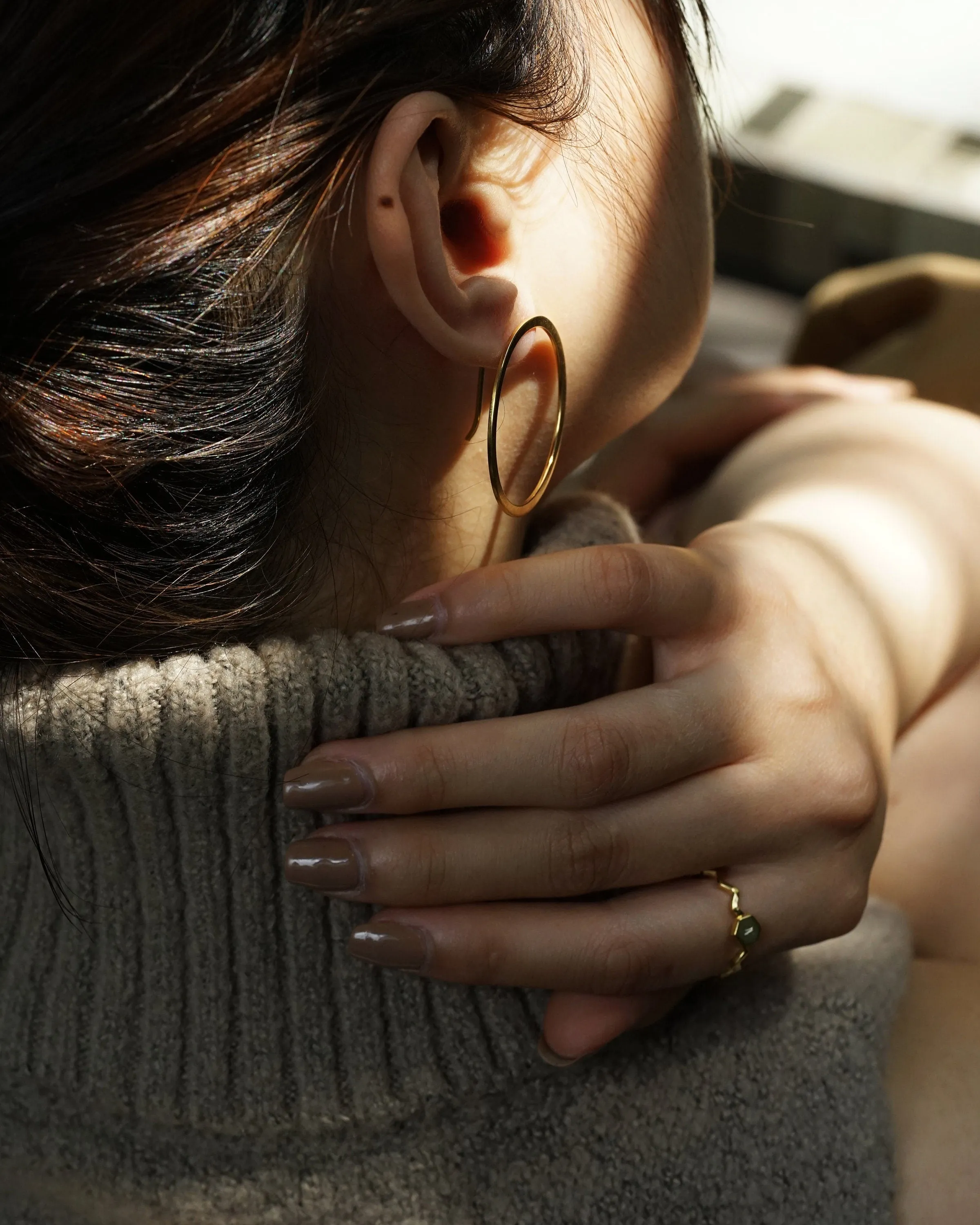 Personalized Statement Hoop Earrings