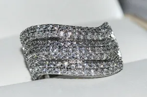 Promise Ring | Womens Promise Ring | Mens Promise Ring | Pavé Ring | Wedding Band | Pave Diamond Ring | Fashion Ring | Diamond Rings Cheap