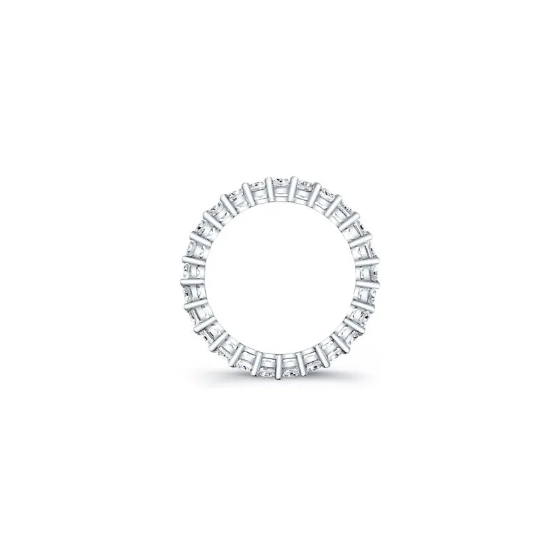 Radiant Cut Diamond Eternity Ring - 4.40CTW F/VS2