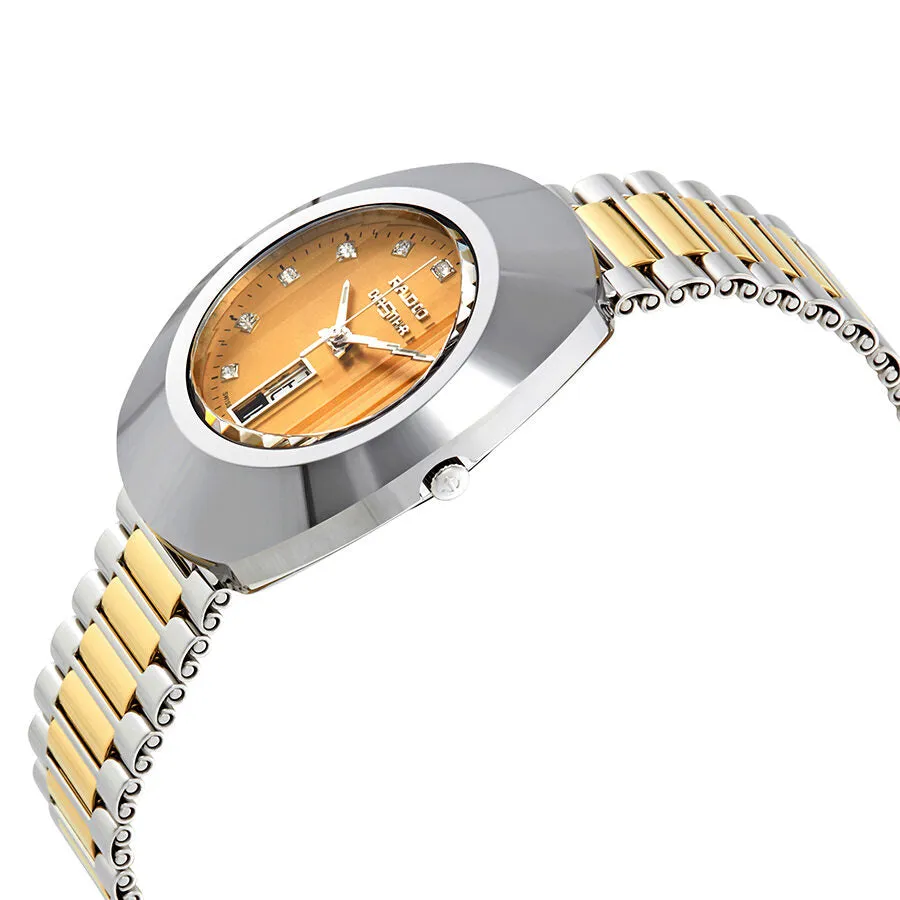 Rado Original Yellow Gold Dial Two-tone Ladies Watch R12305304