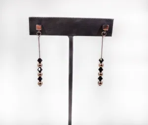 Red Crystal Earrings