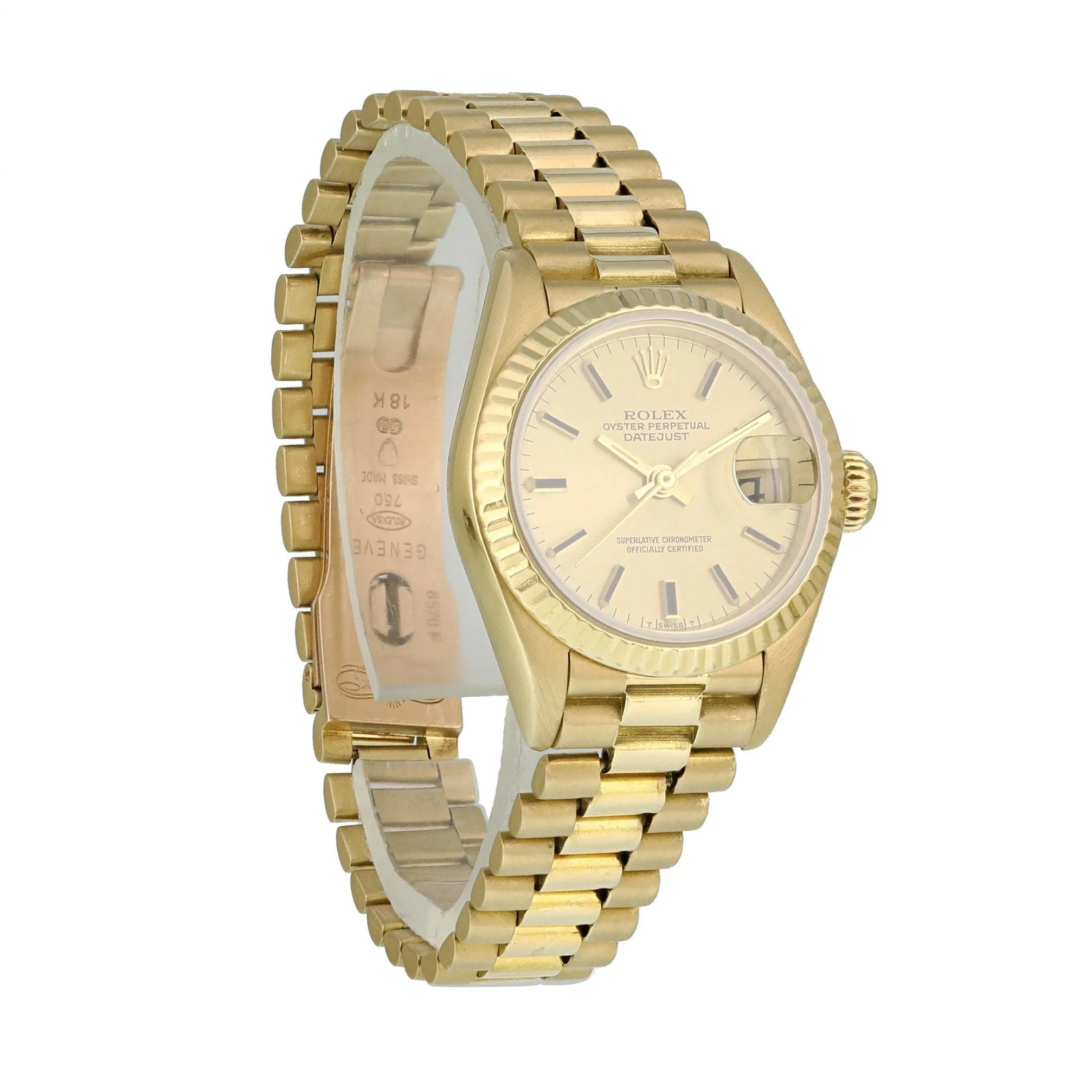 Rolex Datejust 69178 President Ladies Watch