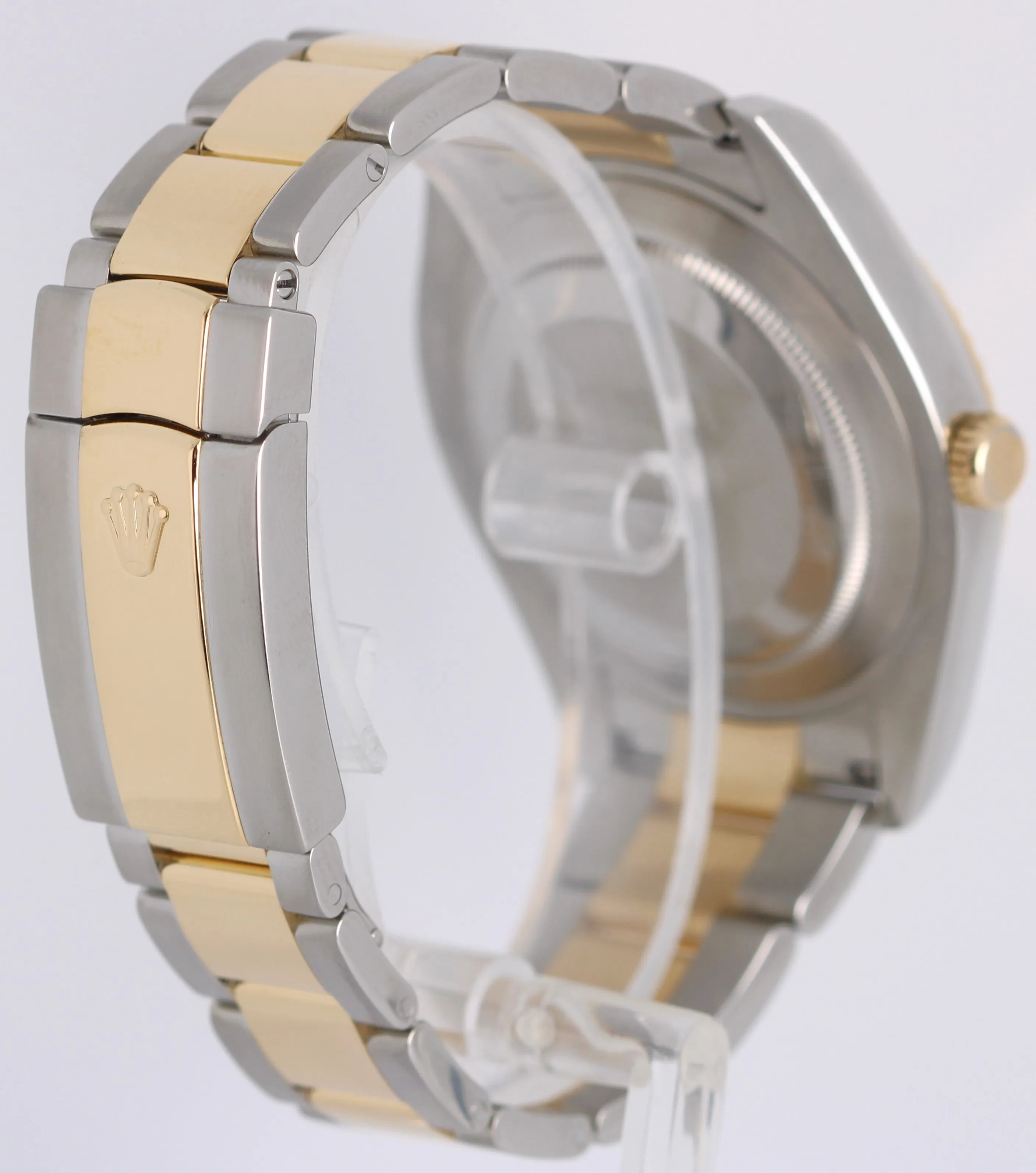 Rolex DateJust II Two-Tone 18k Gold Steel Champagne DIAMOND 41mm 116333 Watch