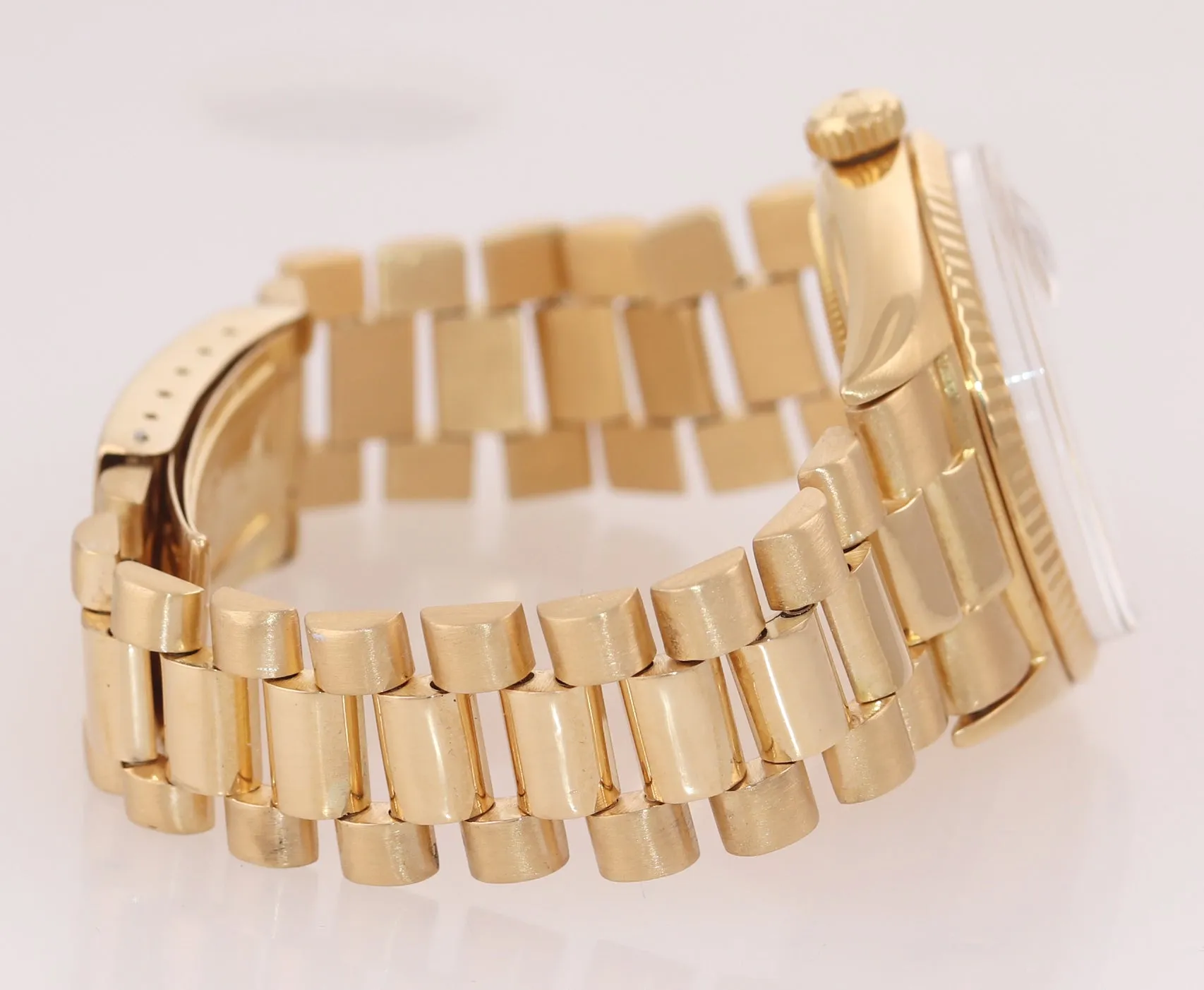 Rolex Day-Date President 36mm 1803 Champagne 18K Yellow Gold Band Watch 18038