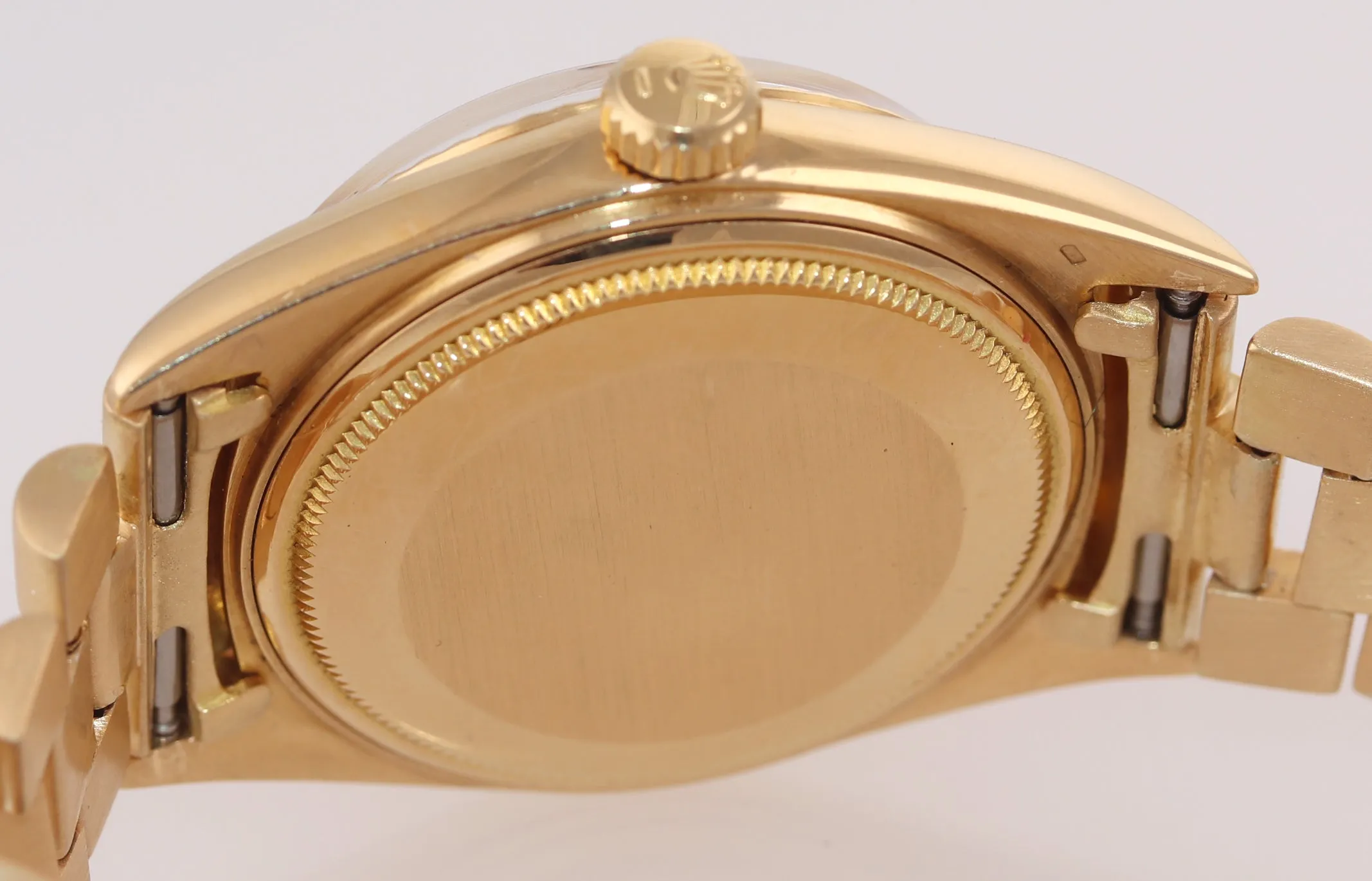 Rolex Day-Date President 36mm 1803 Champagne 18K Yellow Gold Band Watch 18038