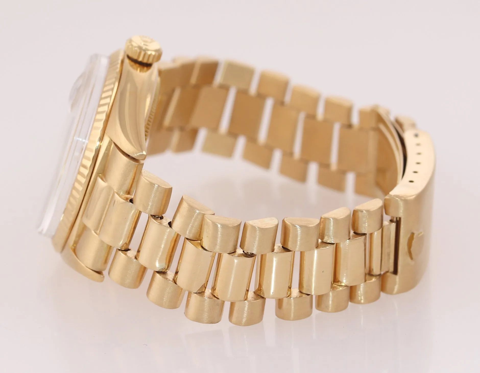 Rolex Day-Date President 36mm 1803 Champagne 18K Yellow Gold Band Watch 18038