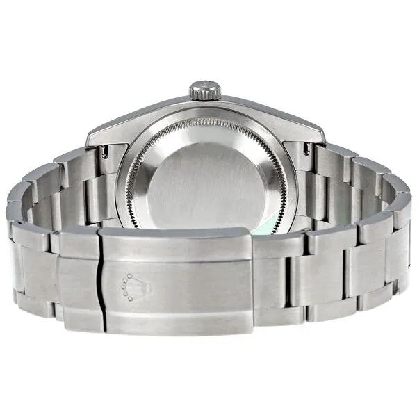 Rolex Oyster Perpetual 36 mm White Dial Stainless Steel Bracelet Automatic Men's Watch 116034WDO