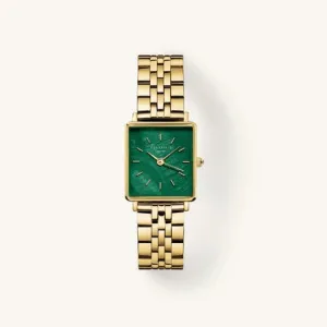 Rosefield Boxy XS Emerald Dial Watch BEGSG−Q050
