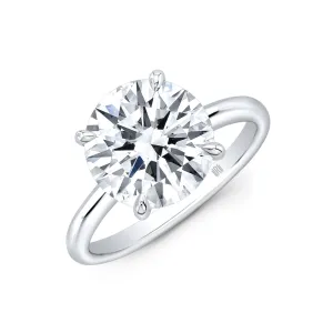 Round Cut 2.20 ct Platinum Diamond Engagement Ring