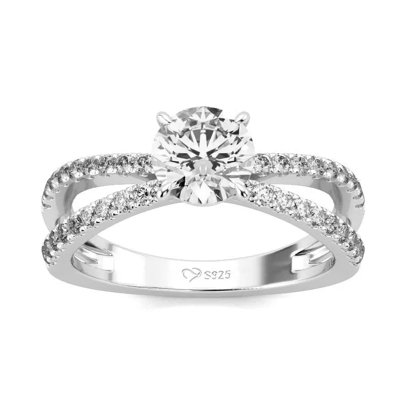Shank Round Cut Ring