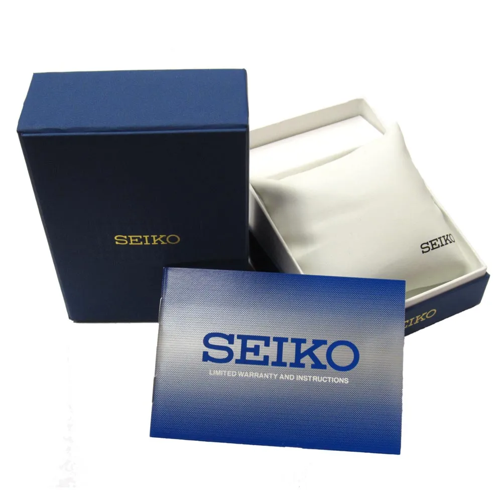 Sieko Women's SXDE14 Two Tone Stainless Steel Analog with Silver Dial Watch