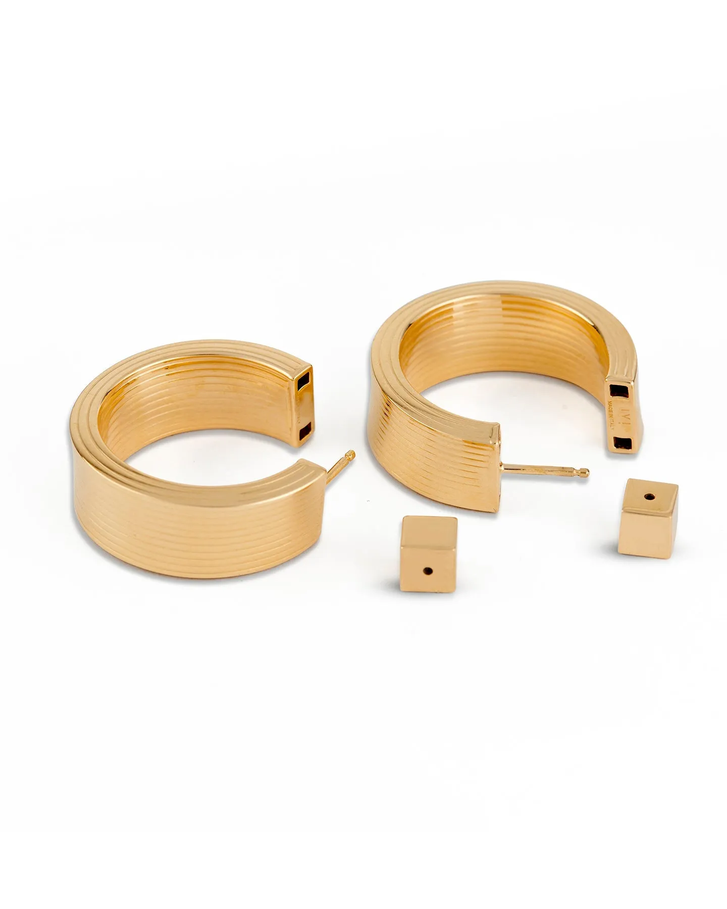 SIGNORA HOLLOW HOOPS 22MM
