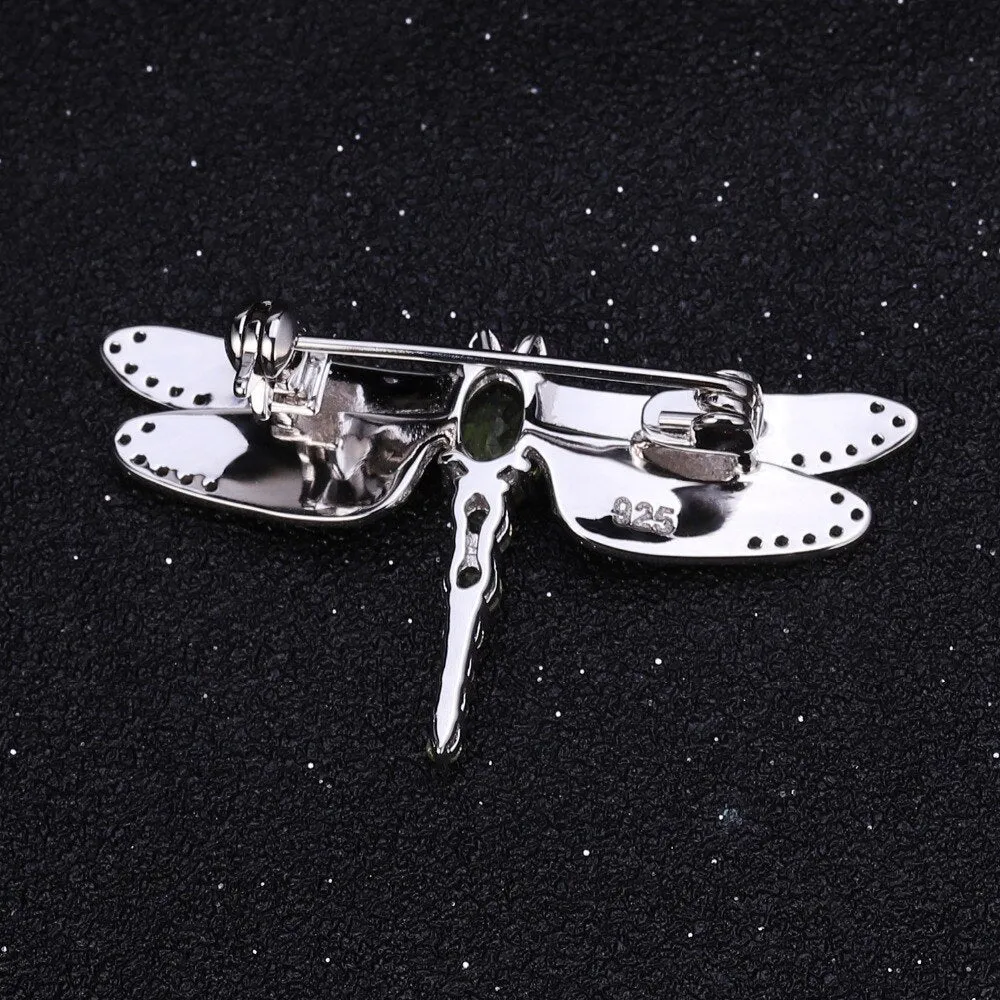 Silver Brooch "Dragonfly"