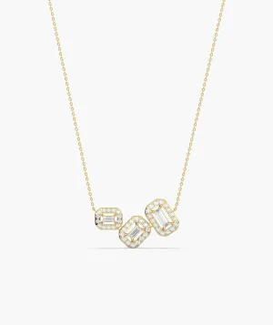 Sleek Diamond Sophistication Necklace