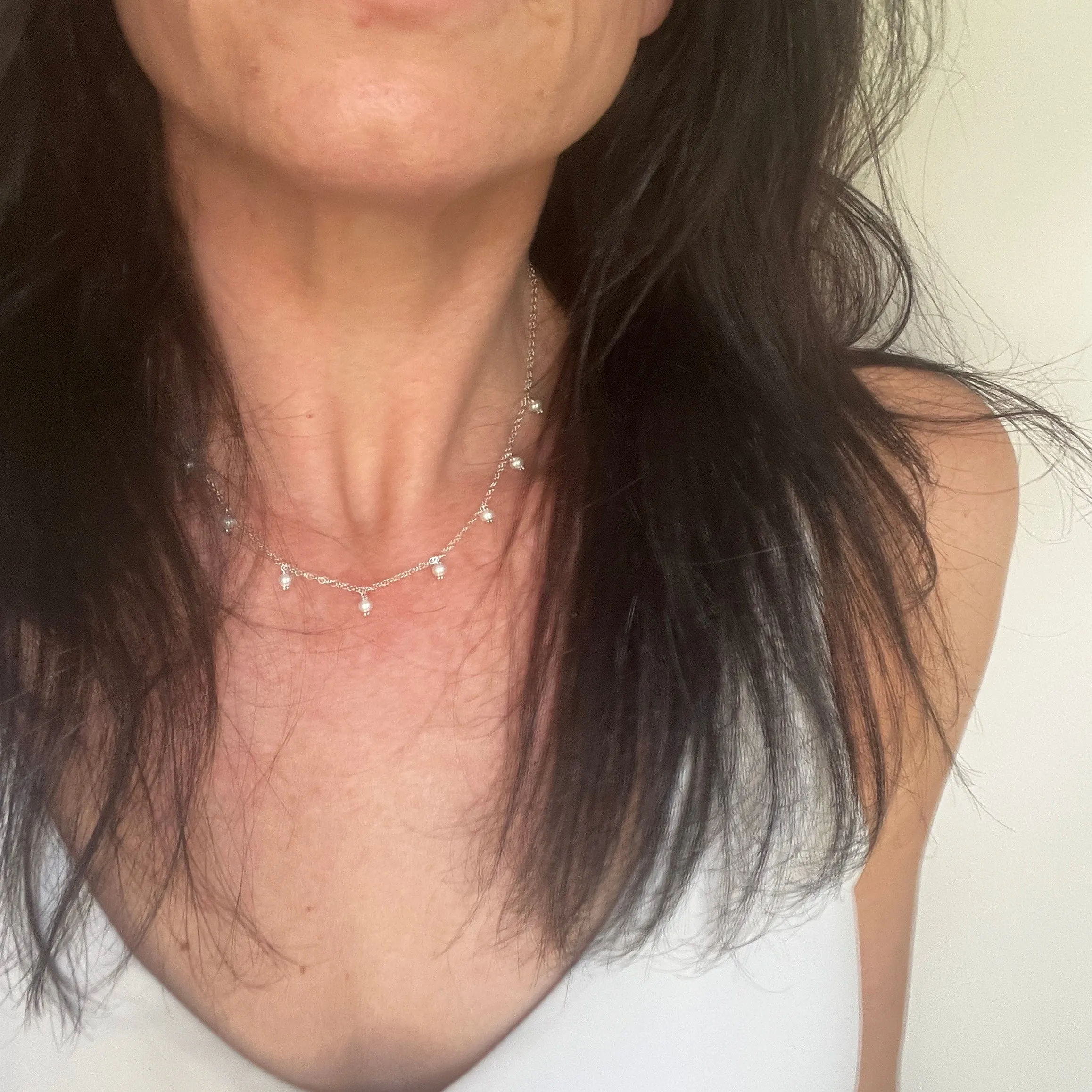 Snowdrop necklace