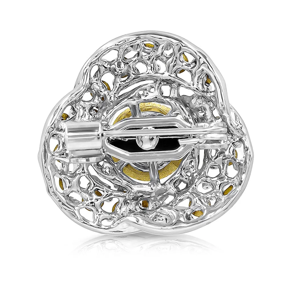 SO SEOUL Jewellery's Enchanted Crystal Swirl Brooch Collection