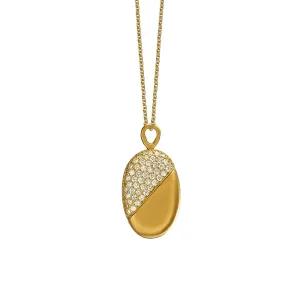 Sophie Twisting-Heart Necklace