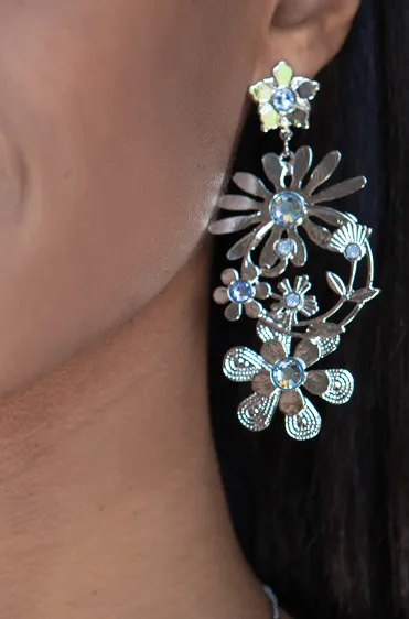 Sorrelli Julie Statement Earrings - Windsor Blue