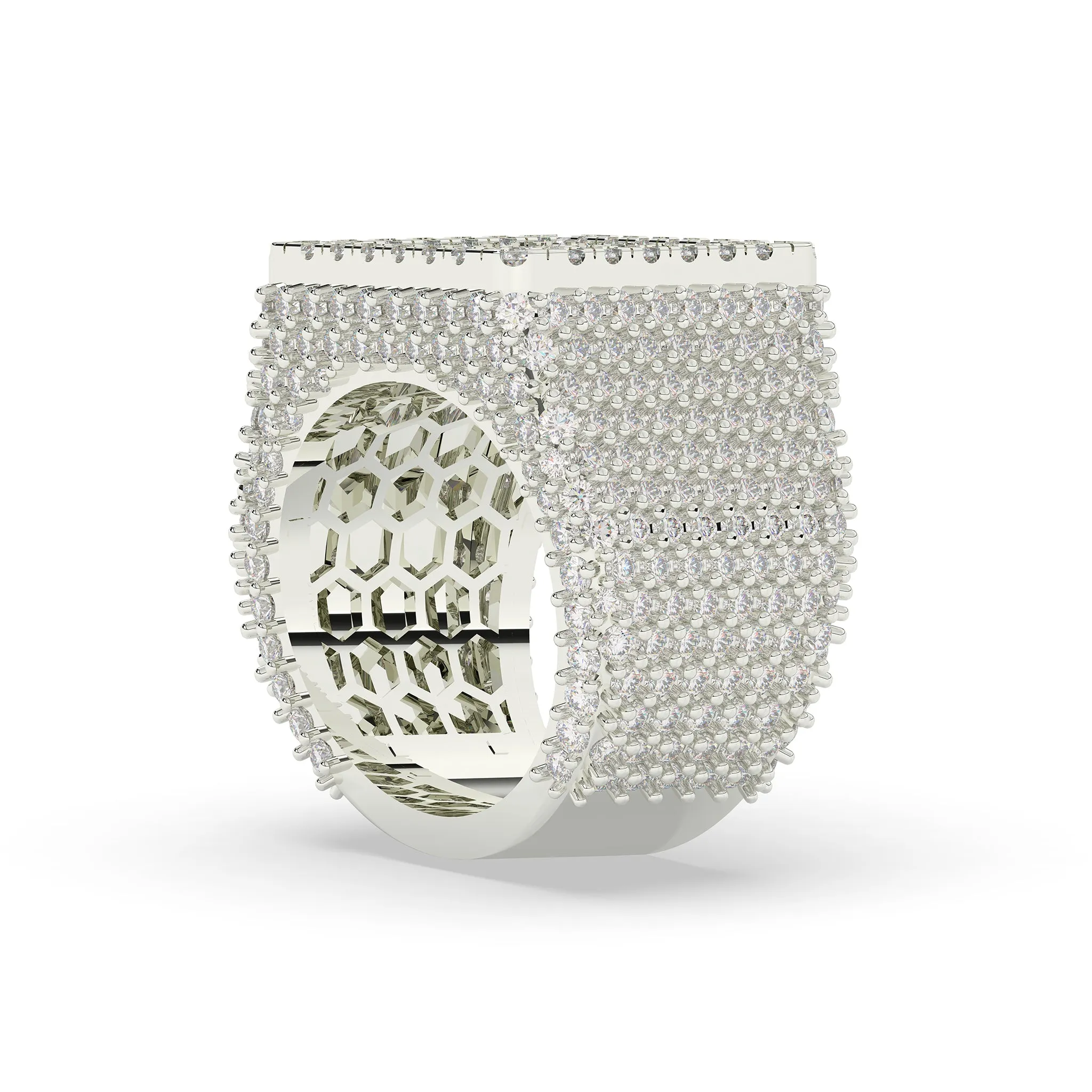 Square Shaped Princess Cut Ring