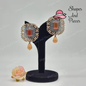 Square Stud Earrings