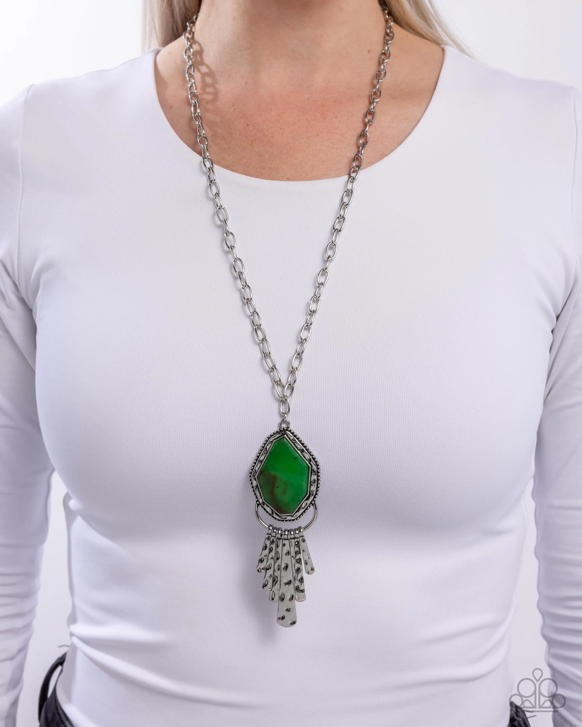 Stamped Statement - Green