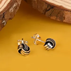 Statement Halo Stud Earrings