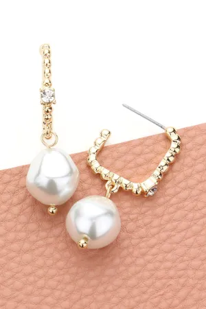 Statement Pearl Drop Earrings