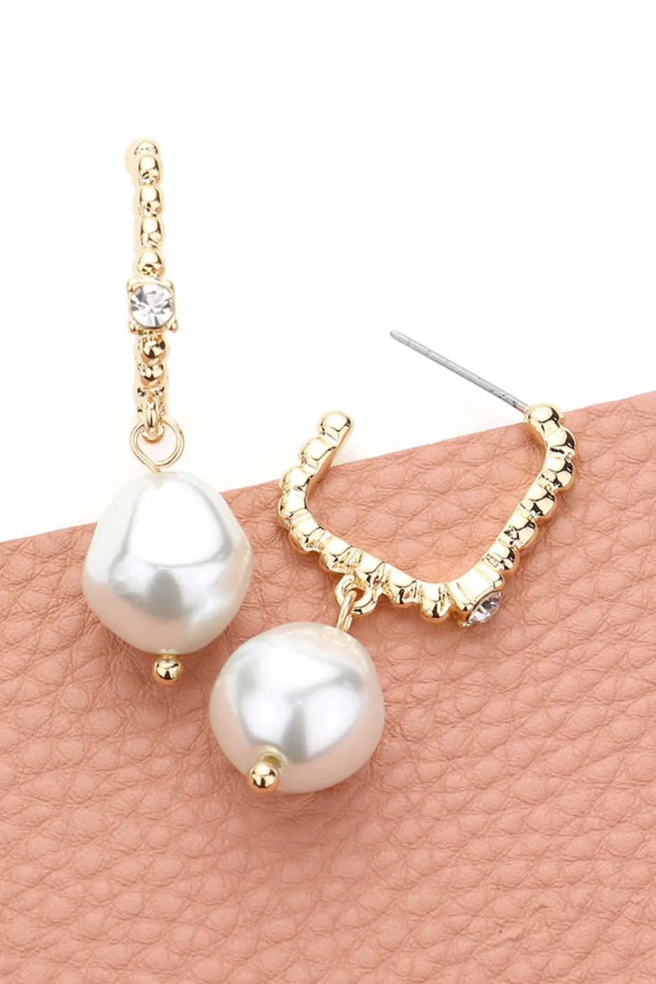 Statement Pearl Drop Earrings