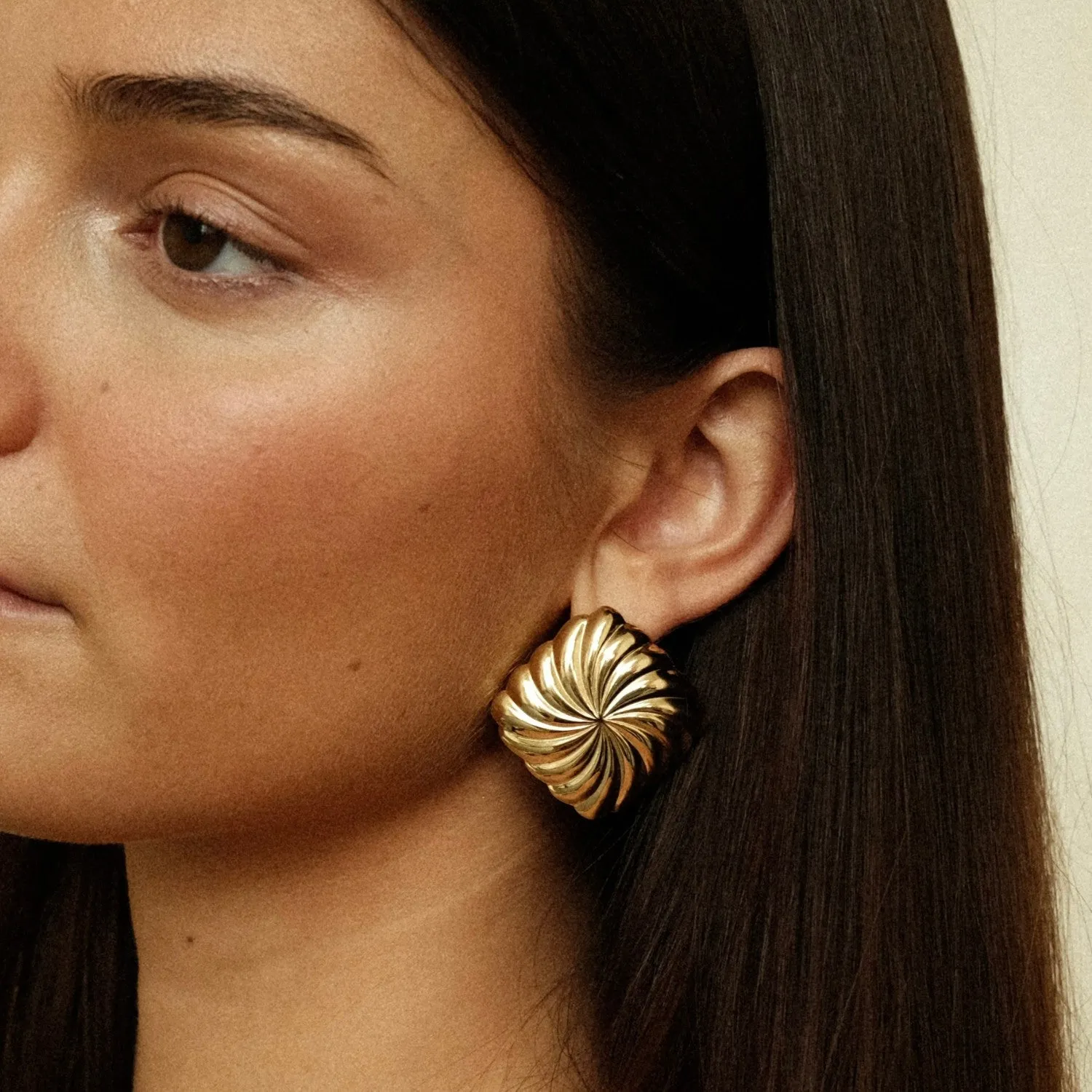 Statement Swirl Earrings