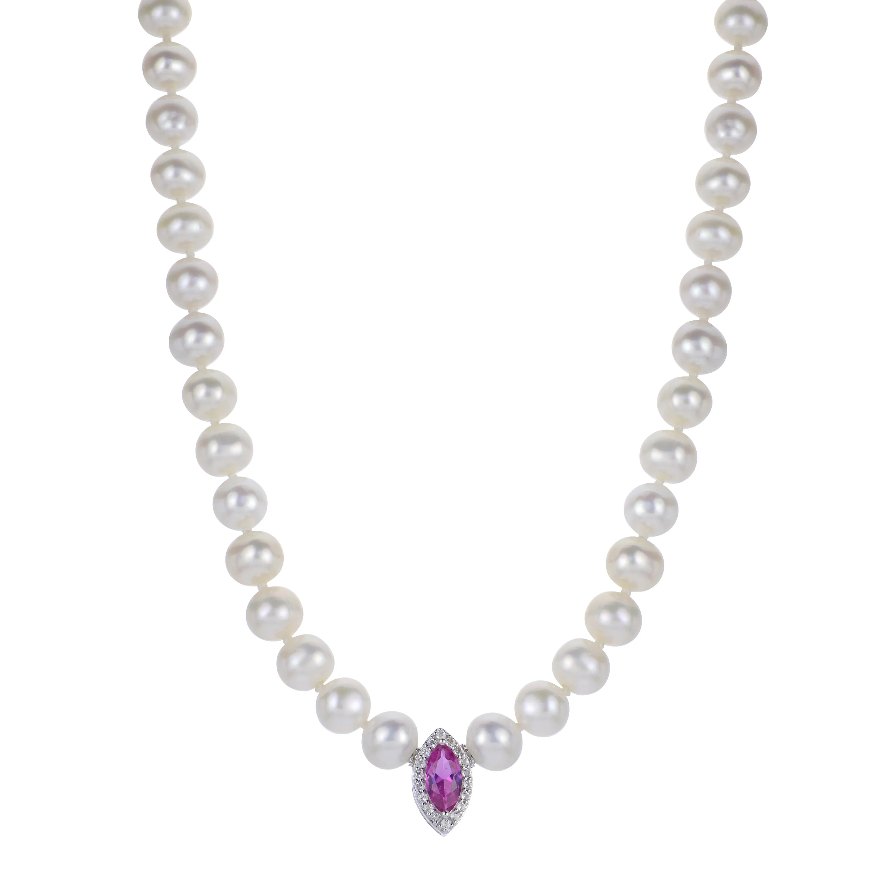 Sterling Silver Freshwater Pearl Necklace