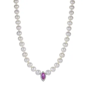 Sterling Silver Freshwater Pearl Necklace