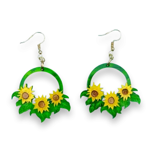 Sunflower bunch 🌻 - earrings - Set of 2