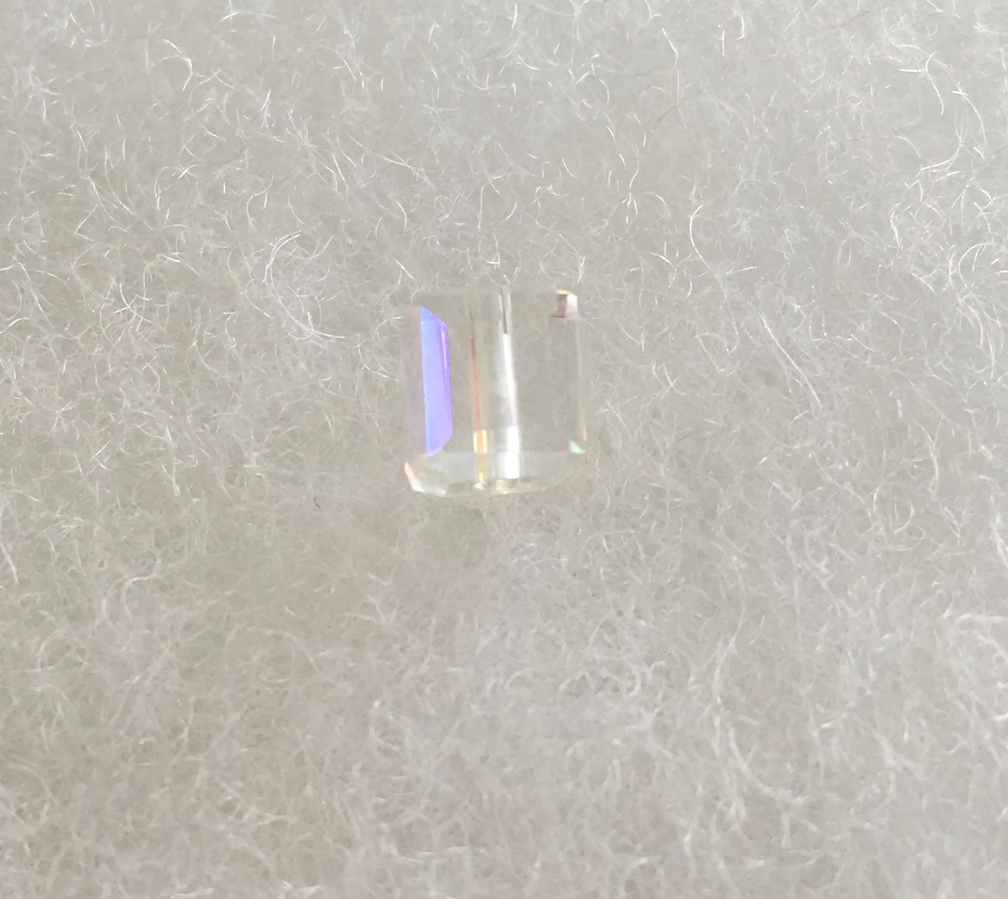 Swarovski Crystal small Cube Earrings