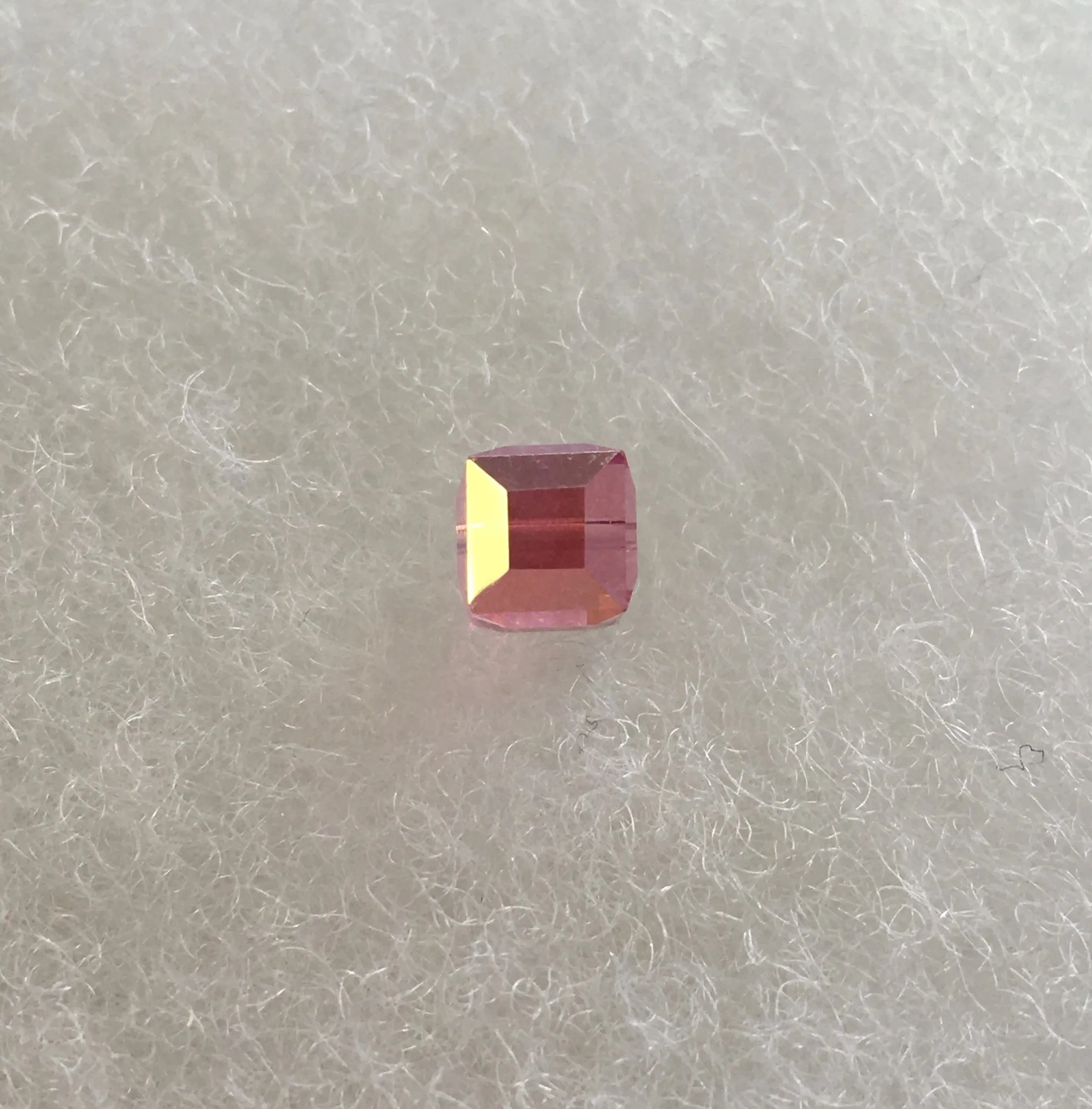 Swarovski Crystal small Cube Earrings