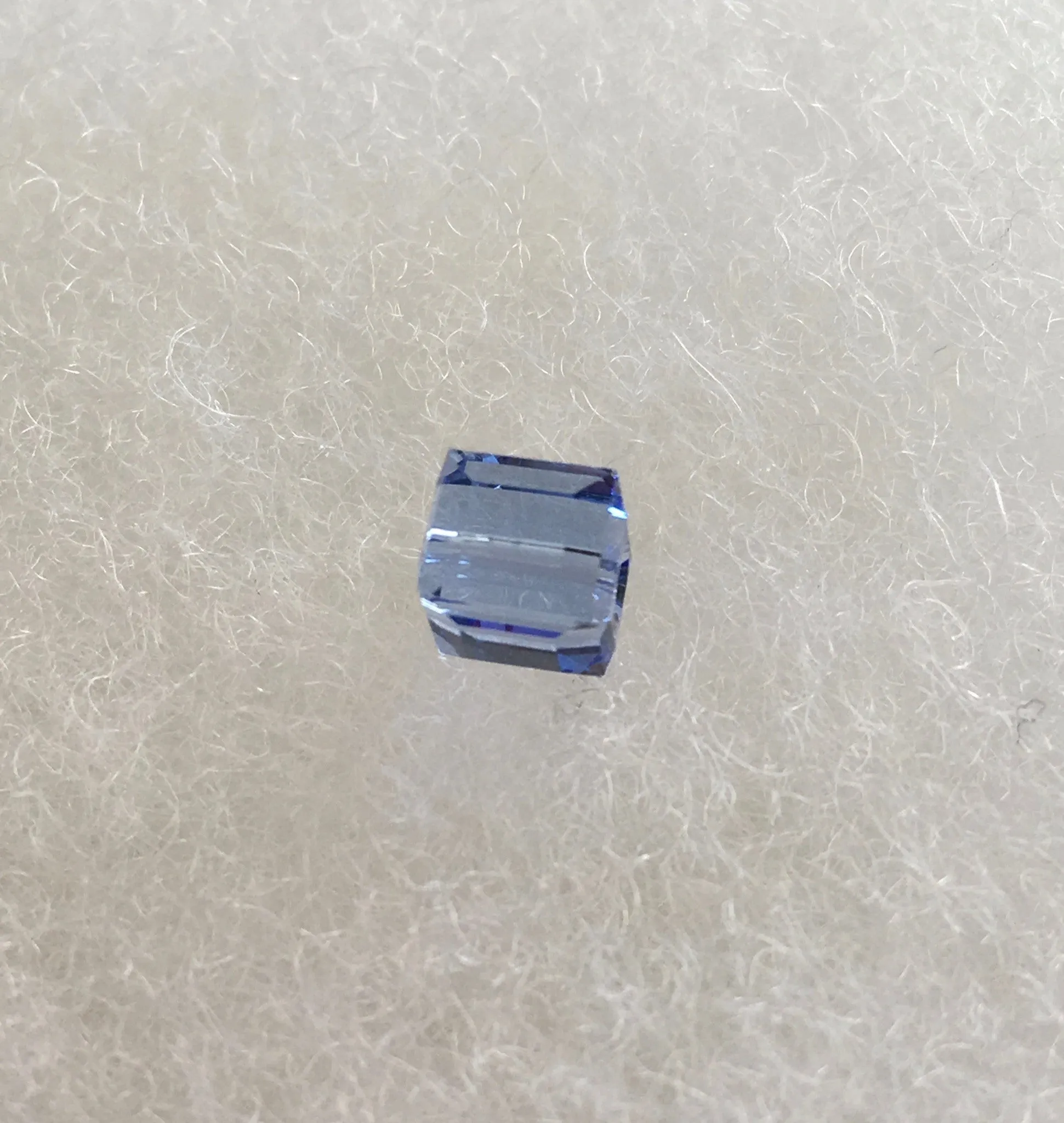 Swarovski Crystal small Cube Earrings