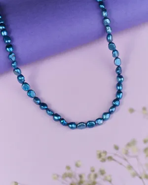 Syamatva-The Sparkling Night Pearl Necklace