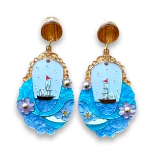 Tall ship 🌊 - earrings No