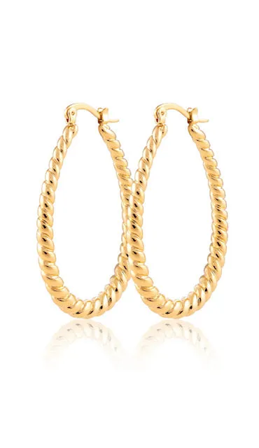 Tani Oval Hoops