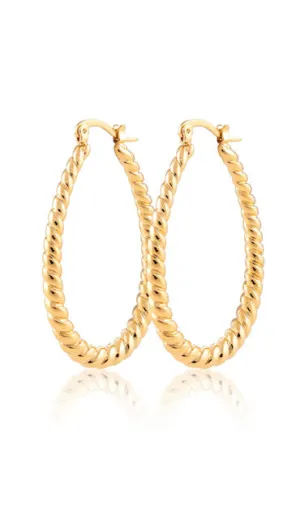 Tani Oval Hoops