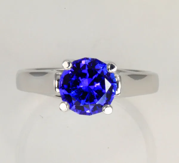 Tanzanite Ring 1.81 Carat BVV Color