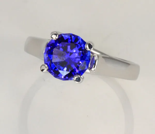 Tanzanite Ring 1.81 Carat BVV Color