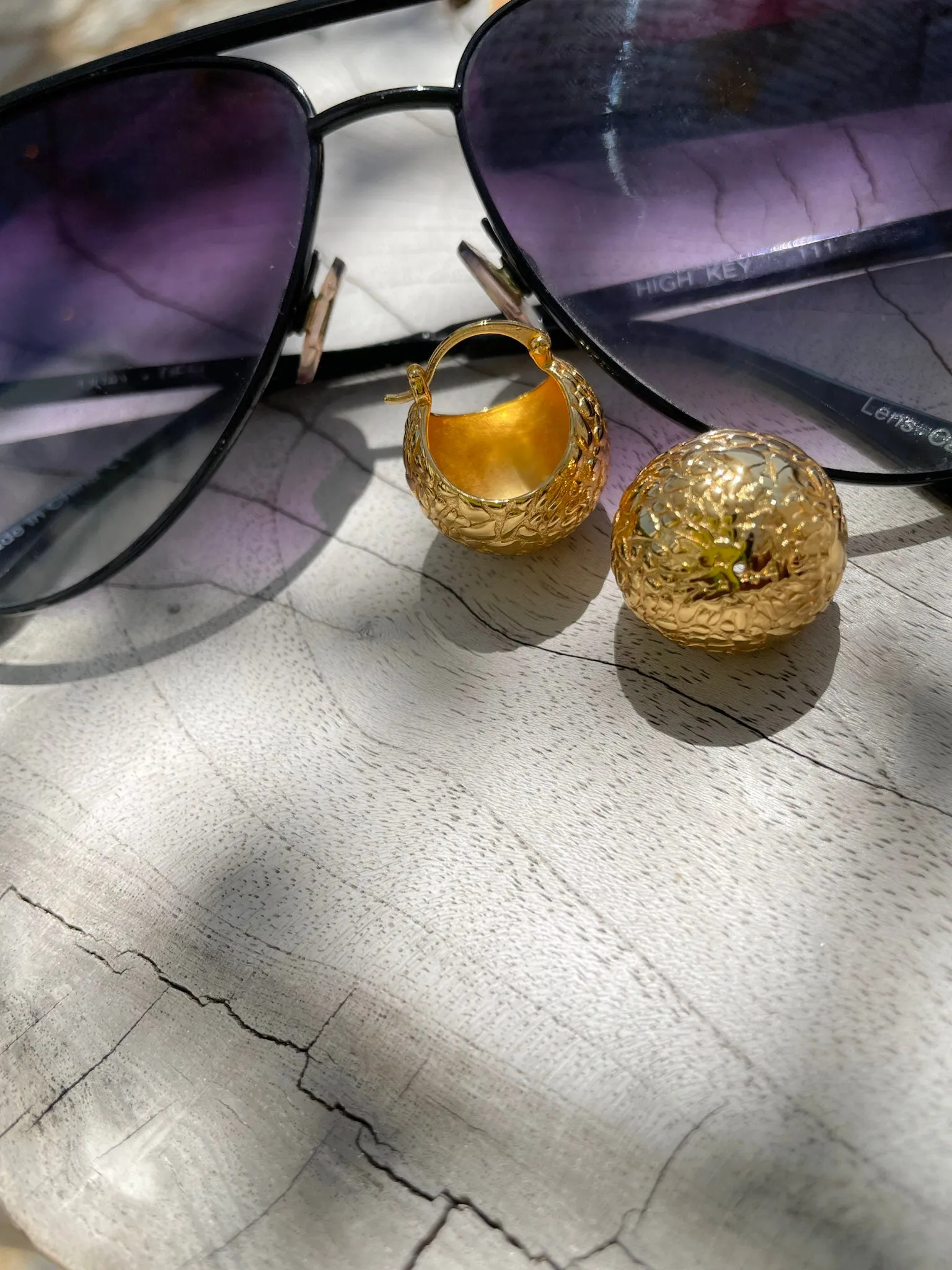 The Golden Nugget Mini Hoops